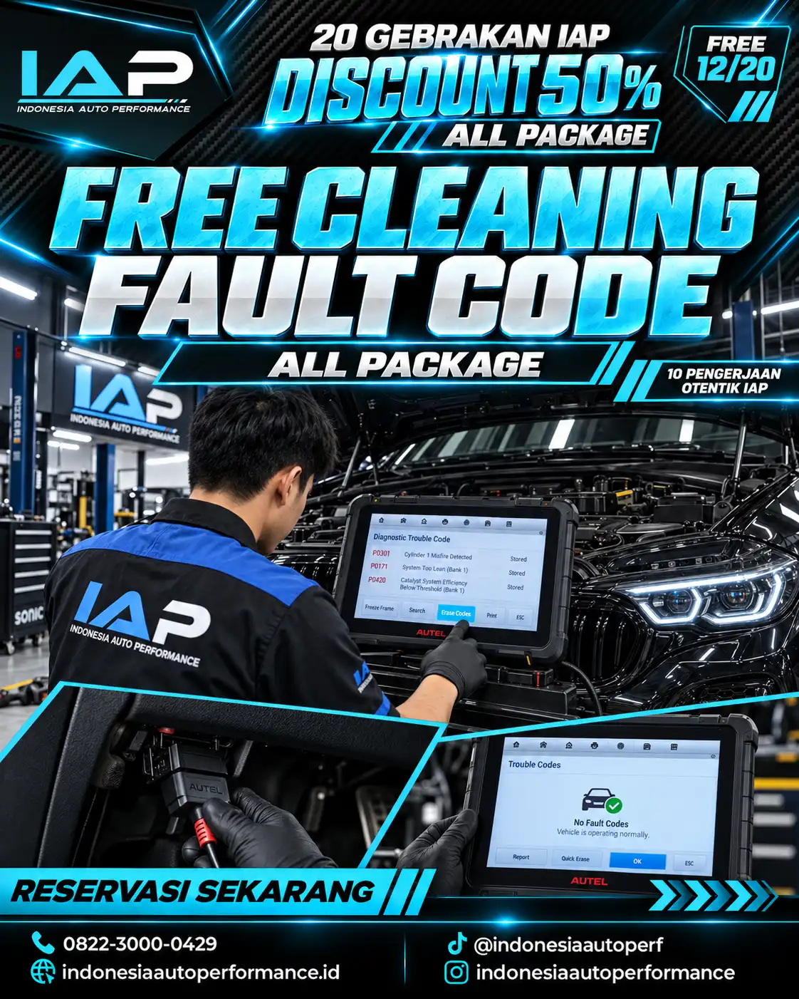 FREE CLEANING FAULT CODE