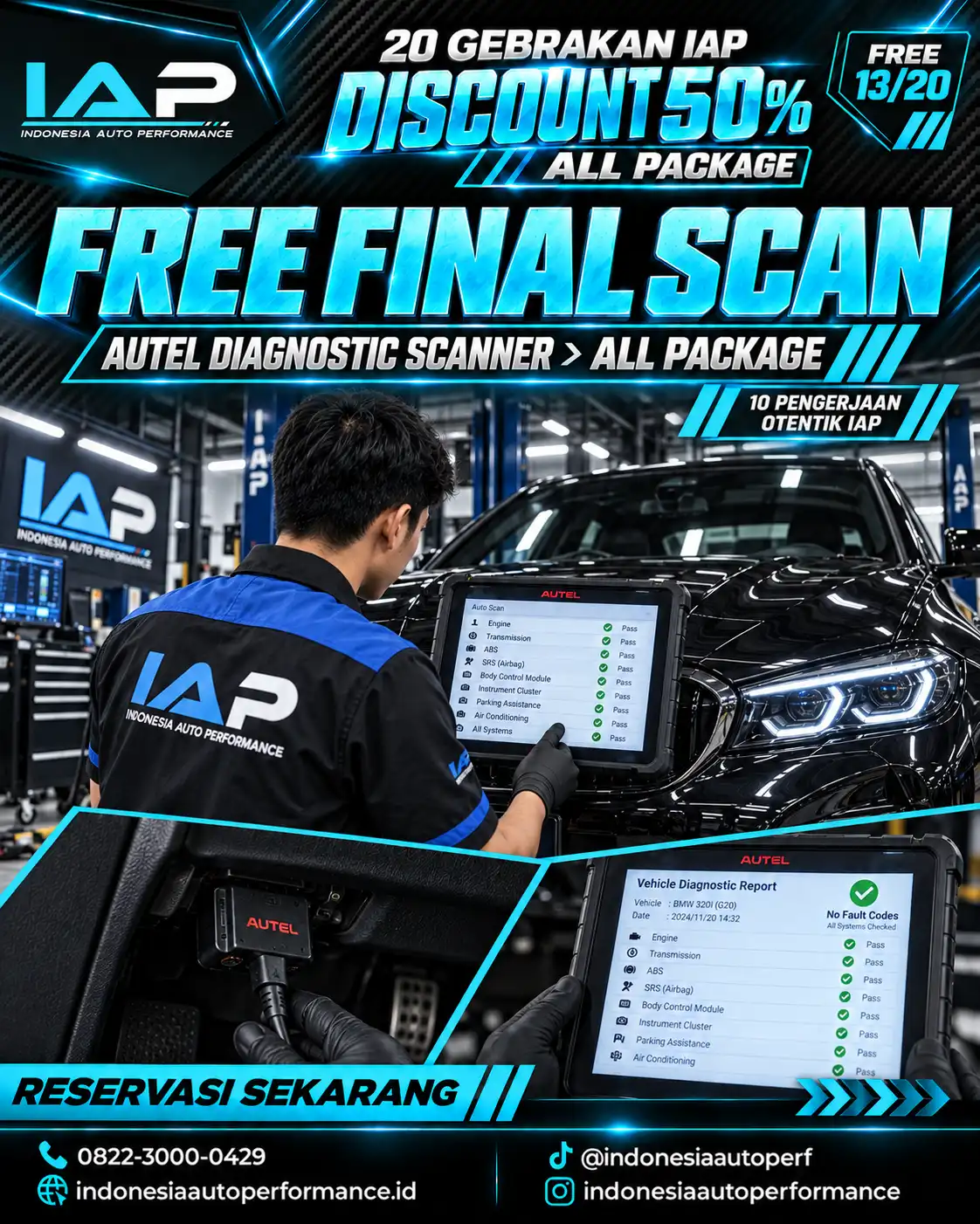 FREE FINAL SCAN AUTEL DIAGNOSTIC SCANNER