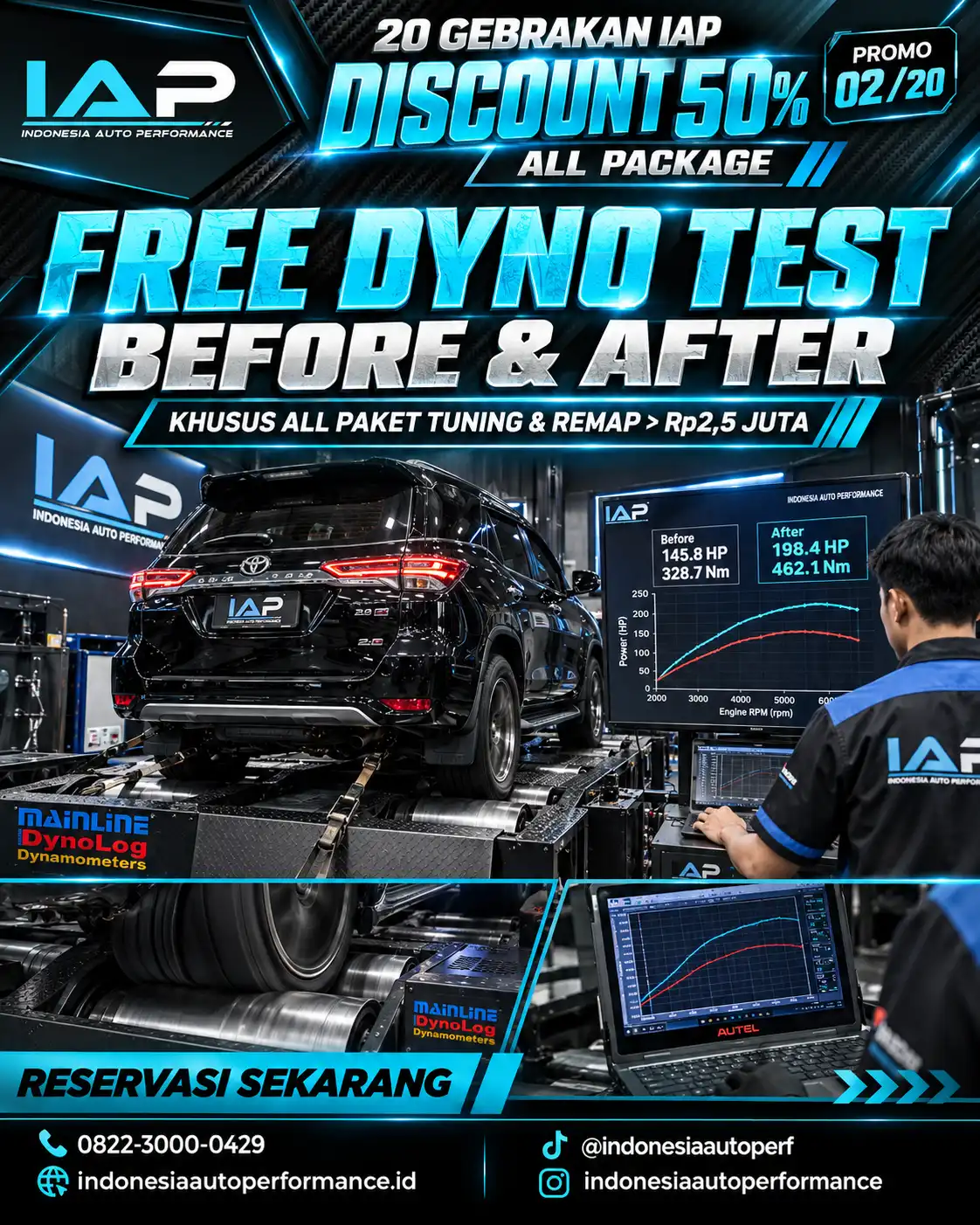 FREE DYNO TEST BEFORE & AFTER